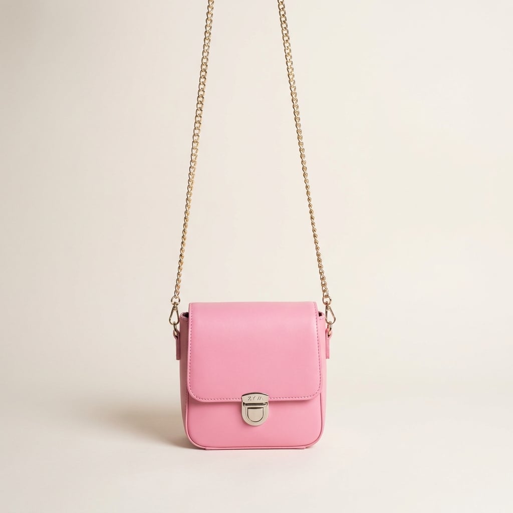 Pinke Mini Handtasche Damen | ZYVA Bubblegum Energy