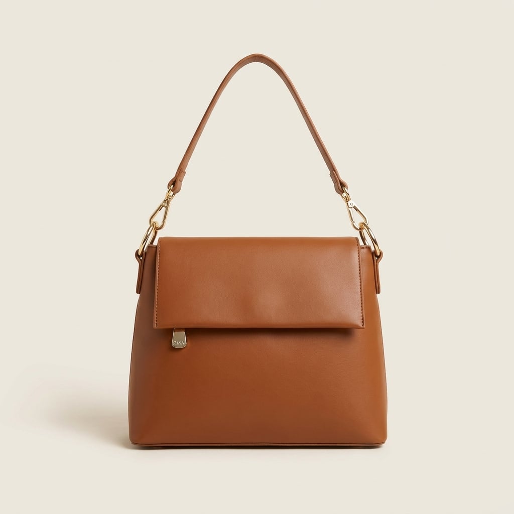 Braune Damen Handtasche | ZYVA Empower Bag