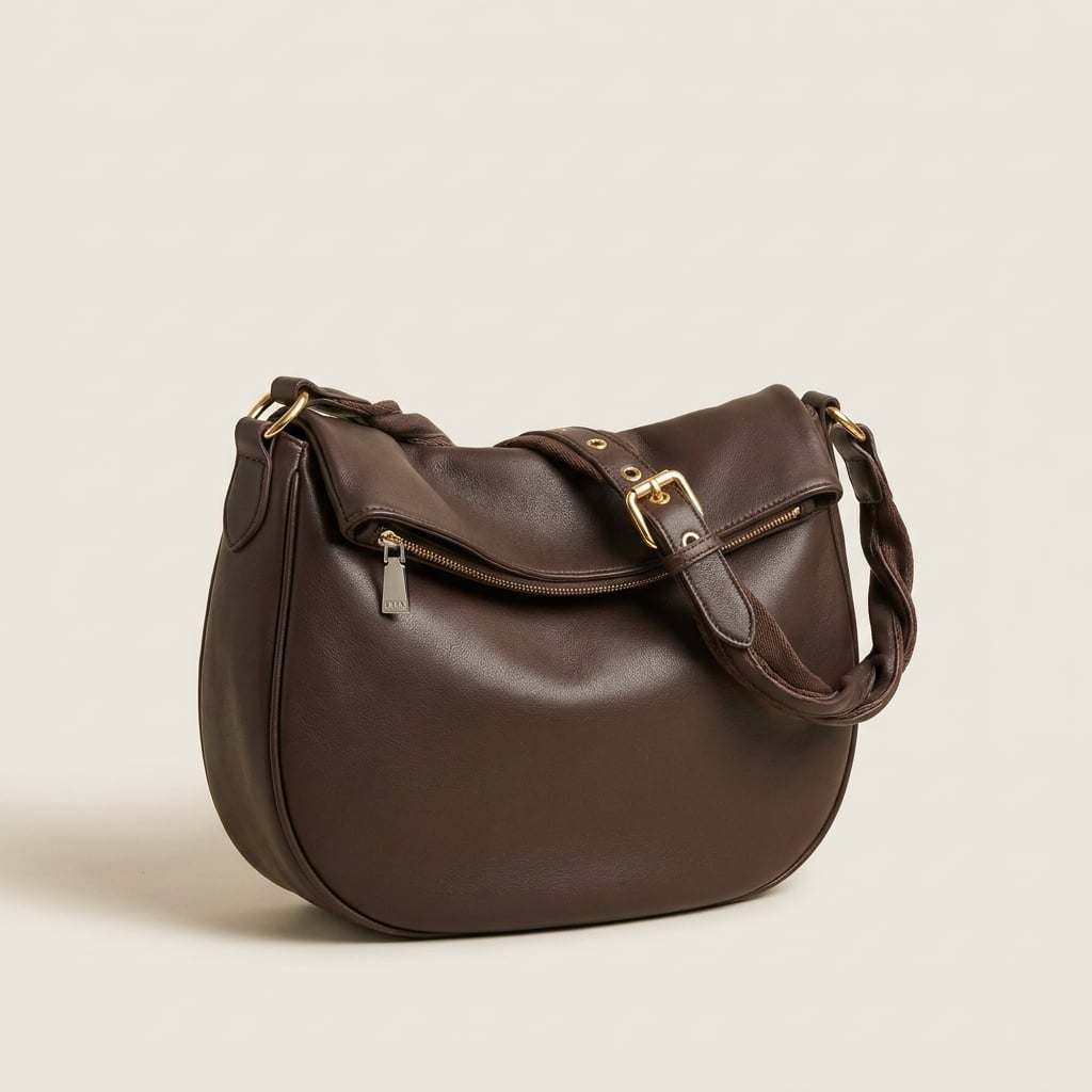 Braune Damen Handtasche | ZYVA Signature Bag