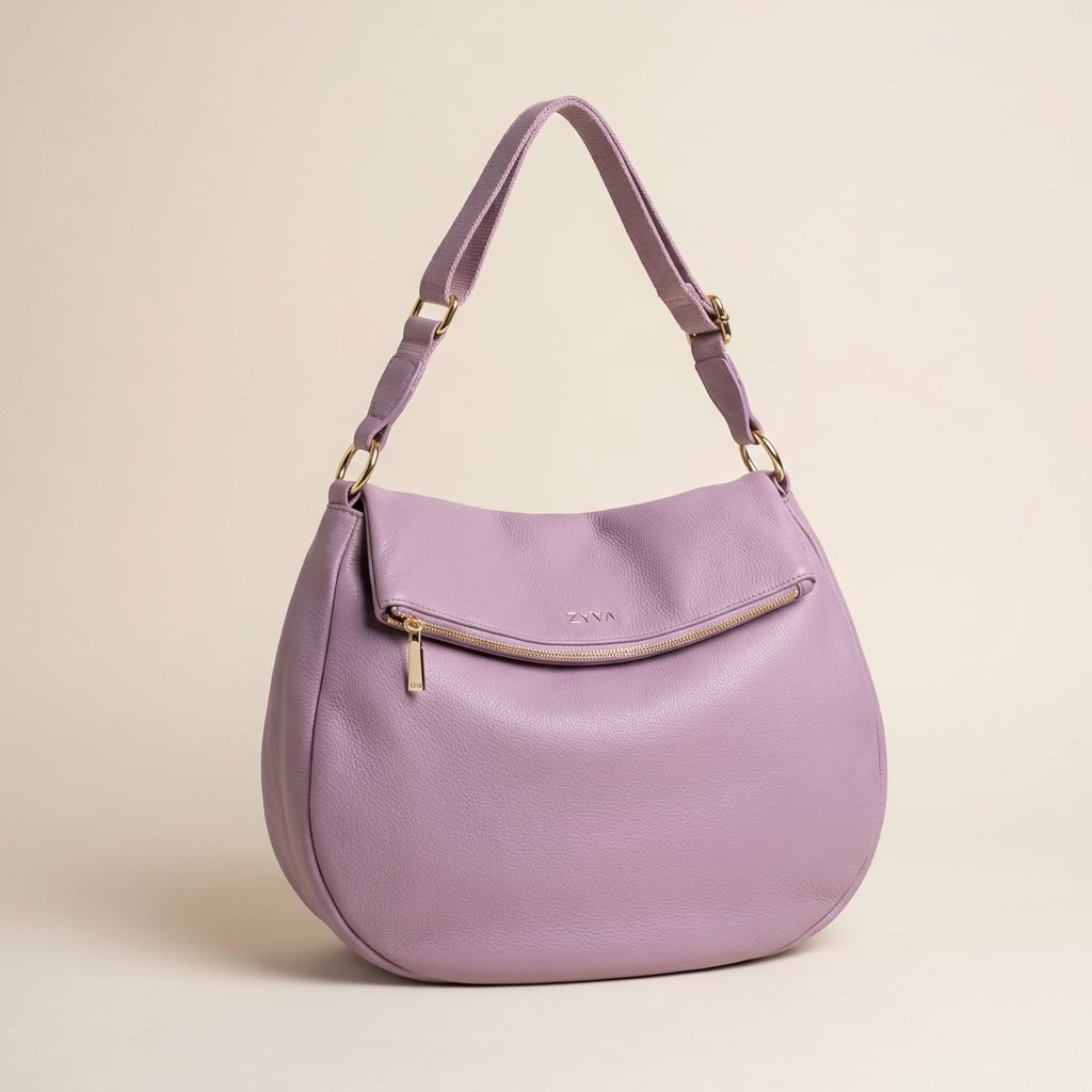 Lila Damen Handtasche | ZYVA Signature Bag