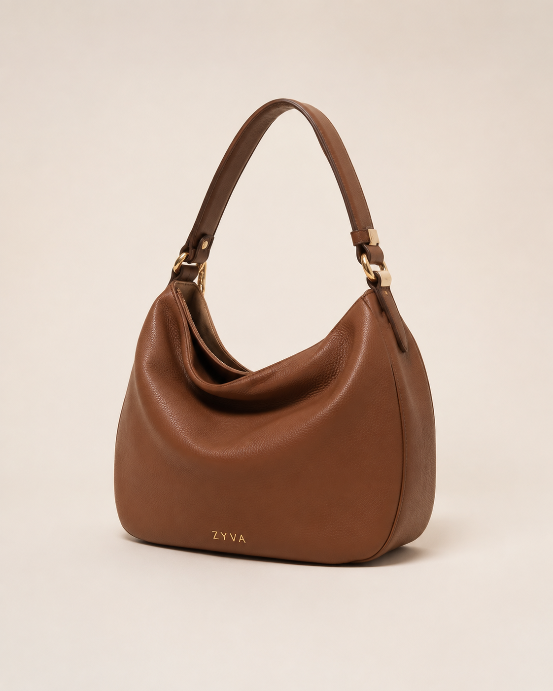 ZYVA Caramel Soft Hobo – ZYVA Produktbild