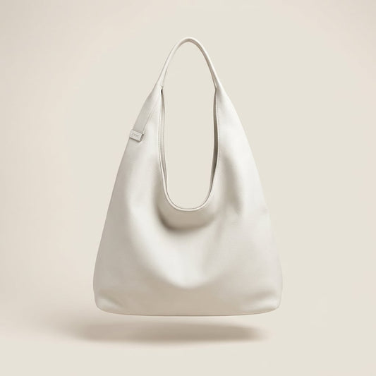 Weiße Damen Hobo Bag | ZYVA Luxe Hobo