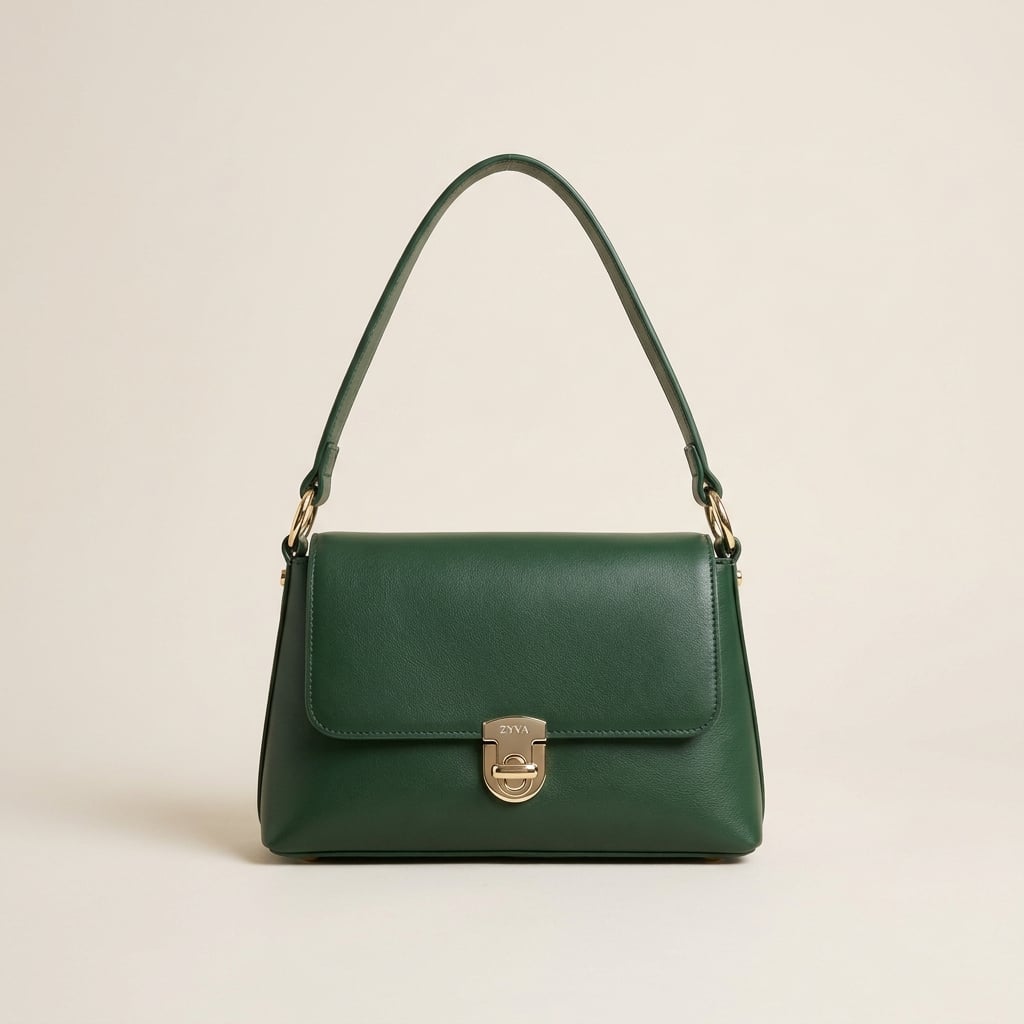 Grüne Damen Handtasche | ZYVA Empower Bag