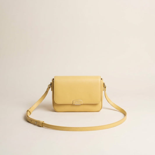 Gelbe Crossbody Tasche Damen | ZYVA Essence