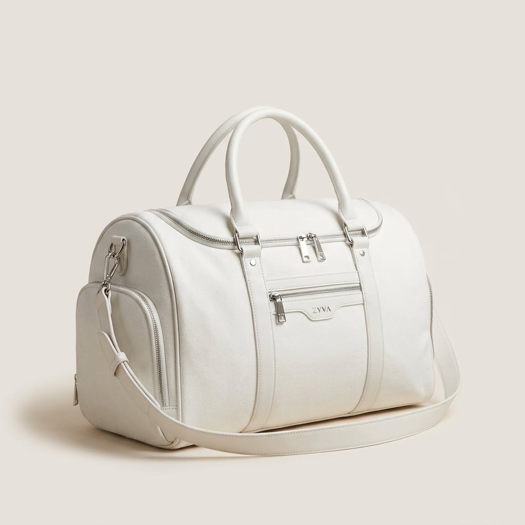ZYVA Classic Campus Bag – Weiß