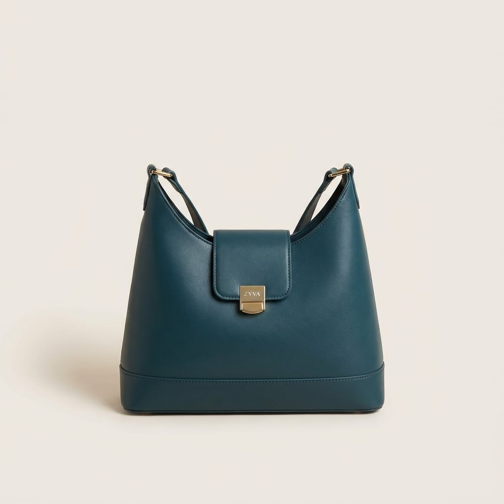 Petrol Damen Handtasche | ZYVA Empower Bag