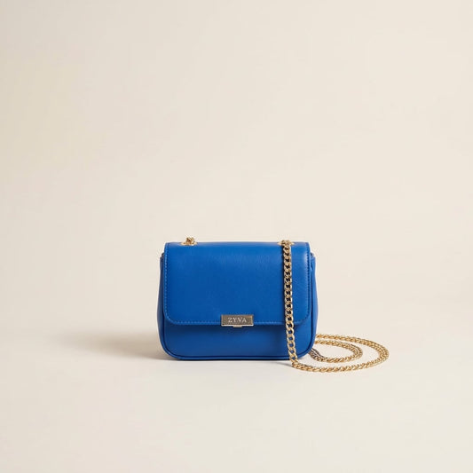 Blaue Mini Handtasche Damen | ZYVA Electric Energy