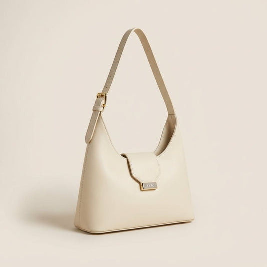Creme Damen Handtasche | ZYVA Empower Bag